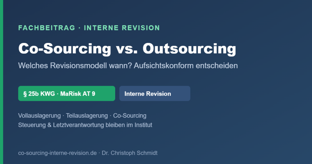 Co-Sourcing der Internen Revision